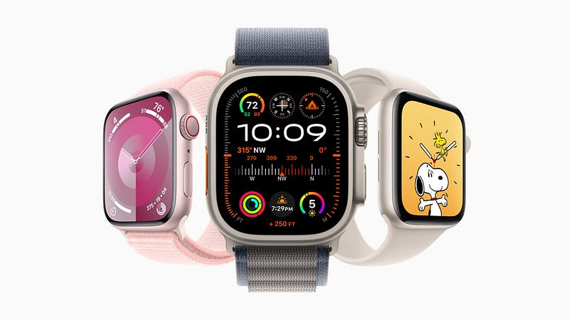 Apple Watch App Grid layout