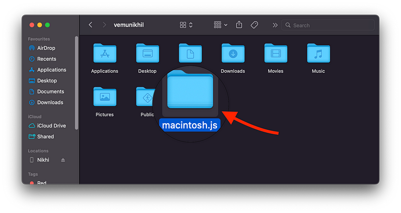 Image showing file transfer process