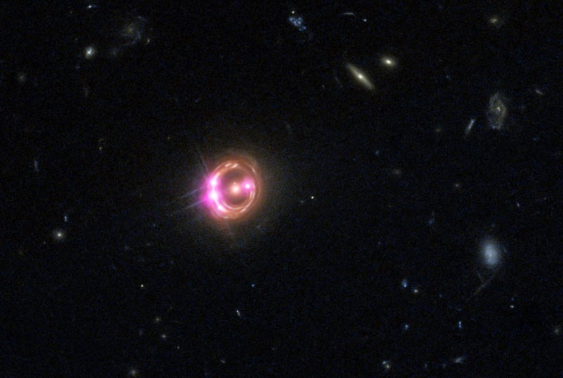 X-ray and optical image of the quasar RX J1131