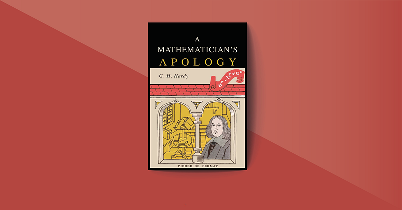 Cover of A Mathematician’s Apology by G. H. Hardy