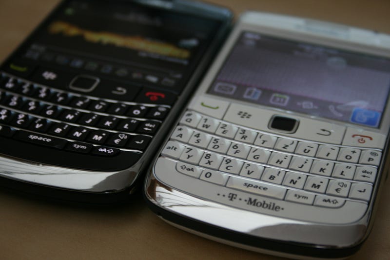 BlackBerry Bold 9000 showcasing its luxurious design.