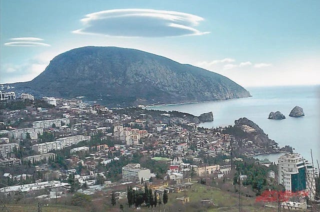 Bear Mountain in Crimea.