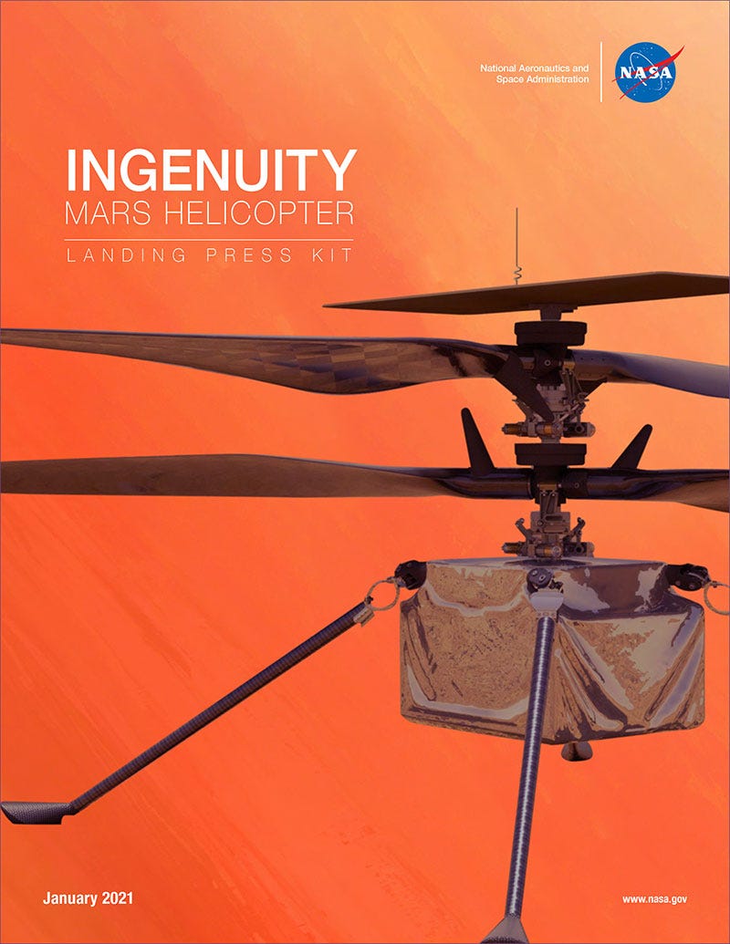 Ingenuity helicopter by NASA