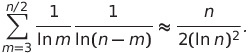 Heuristic Representation of Prime Sums