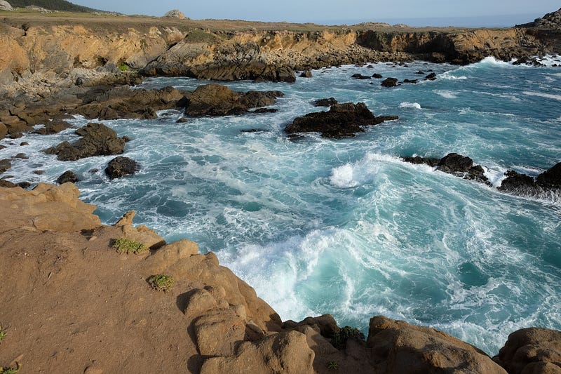 Surf showing an array of colors